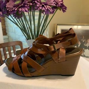Clark’s Bendables Wedge Sandals